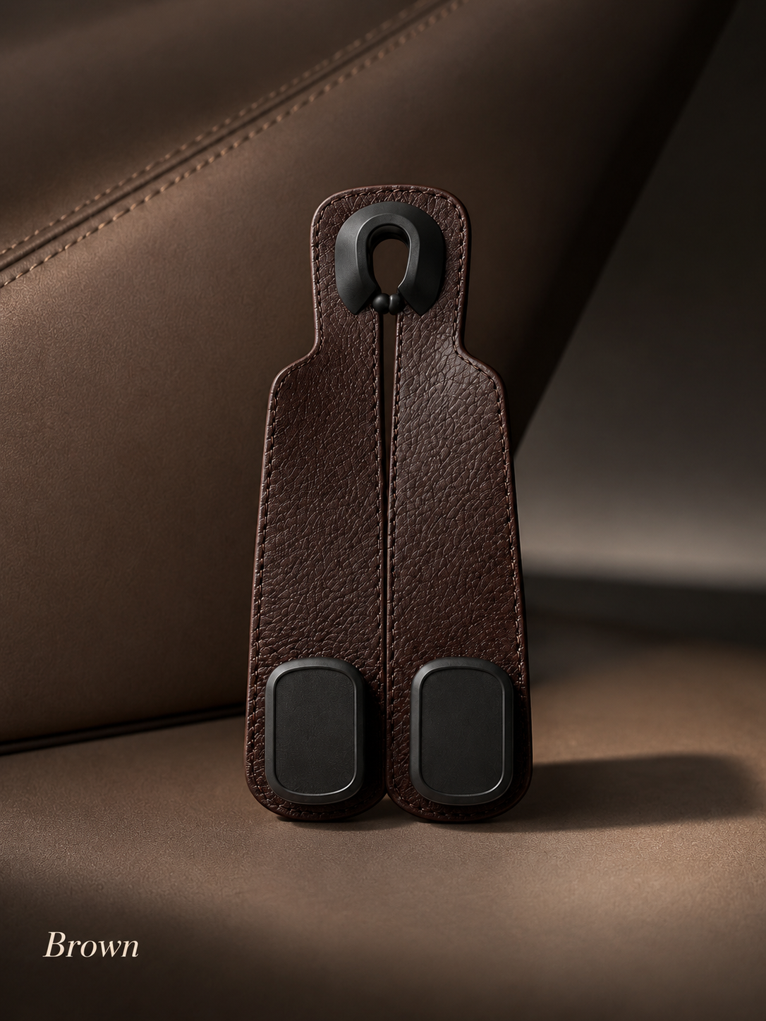 π2-in-1 Car Headrest Hook & Phone Holder