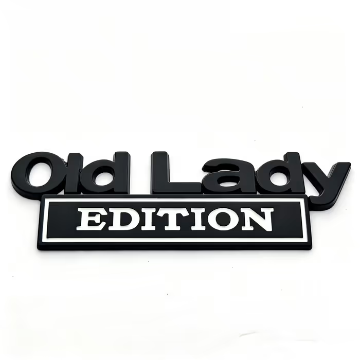 New Year Hot Sale - 🚗 Old Man Edition Car Emblem
