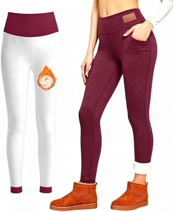 Women's Lined Leggings, Soft and Stretchy Tights π§