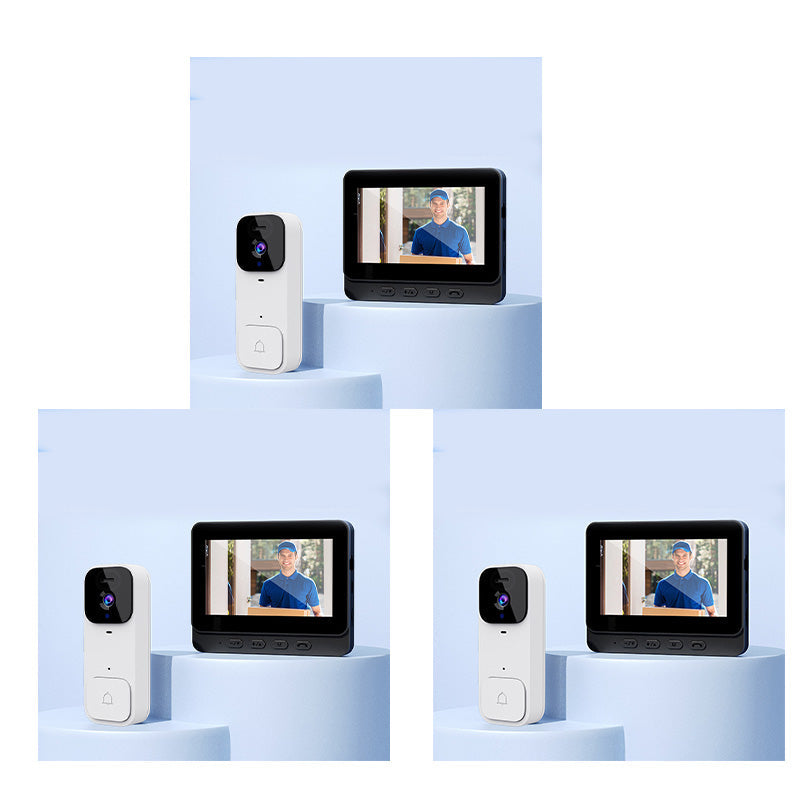 π β‘ LIMITED TIME 50% OFF! Smart Video Doorbell with 4.3" Display β Real-Time Monitoring & Two-Way Talk π‘π