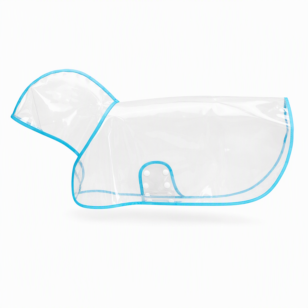 ๐ขNew Arrivals 50% OFF๐ Transparent Waterproof Dog Raincoat โ Keep Your Pup Dry & Visible on Rainy Walks ๐ง๏ธ