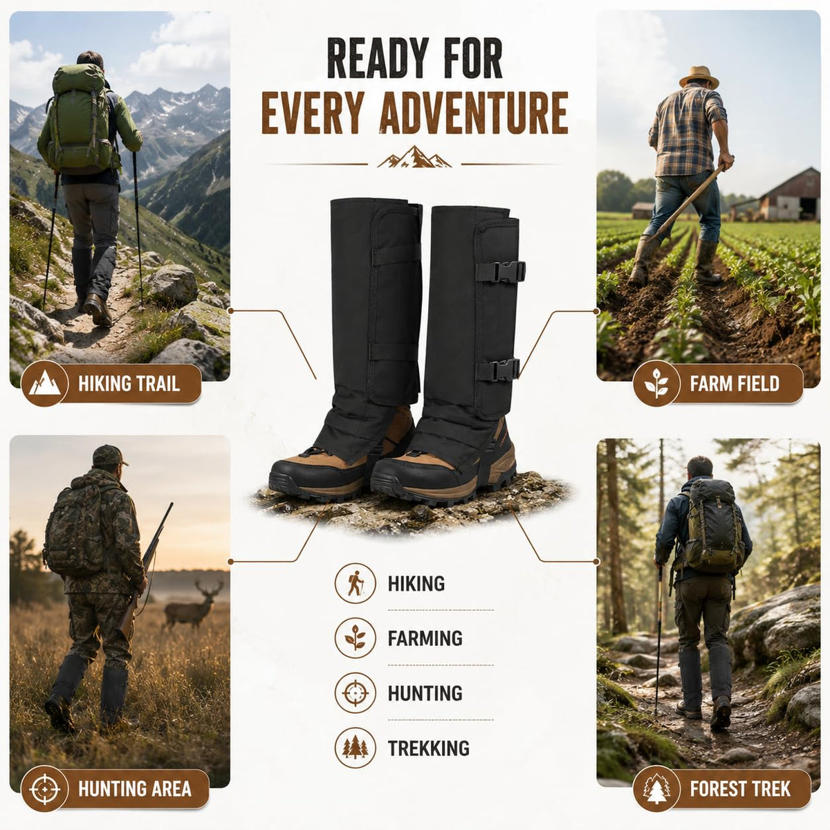 Tactical Snake Bite Protection for Hunting & Outdoor 🥾