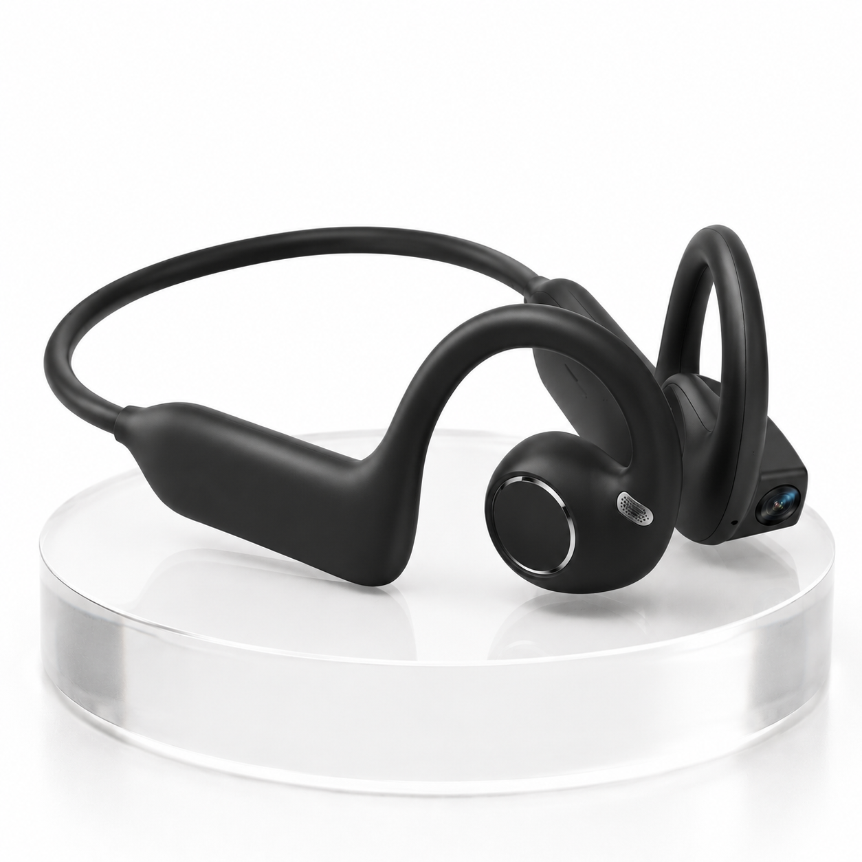 📸 AI Smart Open-Ear Camera Headset – Hands-Free POV Recording, Audio & Real-Time Translation