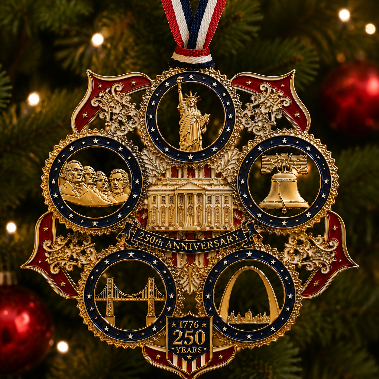 ❤️✨250th Anniversary Christmas Tree Ornament
