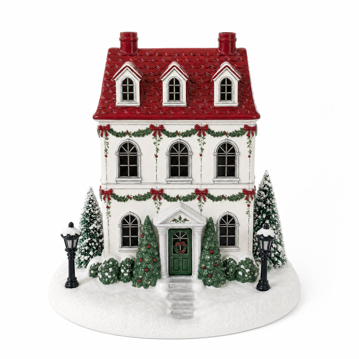 50% OFF🏠 Christmas House Aroma Diffuser – Gentle Mist & Glowing Windows