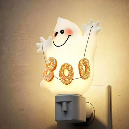 🎃👻Halloween Night Light Ghost Bubble Bath Lamp Ghost Reading Lamp Ornament