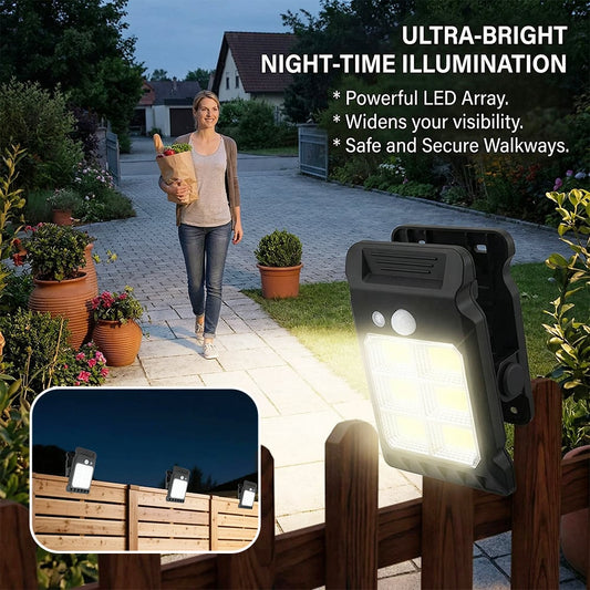 ☀️ Solar Clip Light