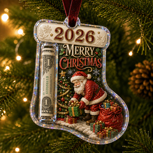🎅 2026 Christmas Gift 50% Off--Cash Clip Christmas Tree Ornament