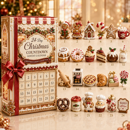 🔥Last 50pcs✨⏰ Limited anniversary edition✨24-Day Christmas Countdown Advent Calendar – Christmas Baking Collection