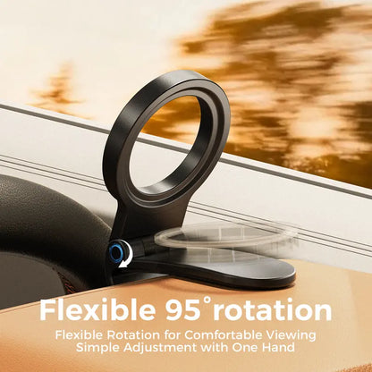 🧲 Strong Magnet Magnetic Car Phone Mount｜Hands‑Free Cellphone Holder, 95° Adjustable