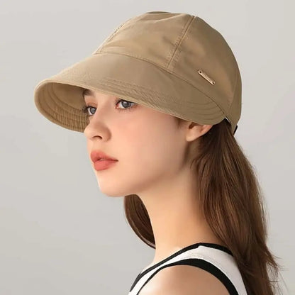 Women's Wide Brim Sun Visor Hat☀️UPF 50+