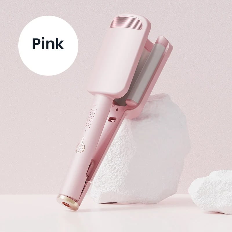 🔥Buy 2 Get 20% OFF🔥⏰32MM Wavy Hair Curler – Big Bouncy Curls, 4 Adjustable Heat Settings & Negative Ion Care – Salon-Quality Styling at Home 💇‍♀️