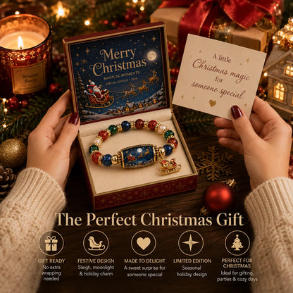 🎄 Limited Edition Christmas Story Beaded Bracelet Set | Holiday Gift Jewelry