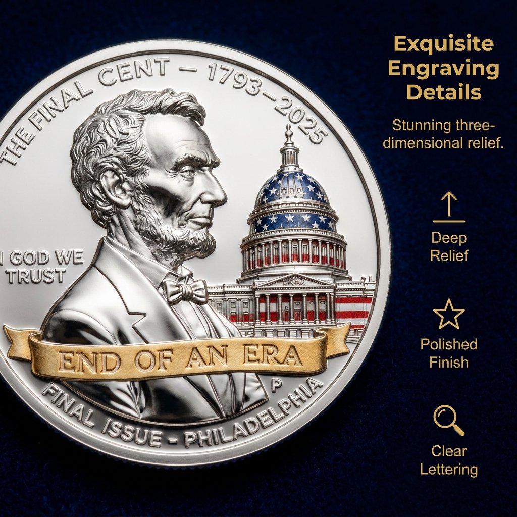 🏆New Year 49% OFF-THE FINAL CENT 1793–2025 · END OF AN ERA