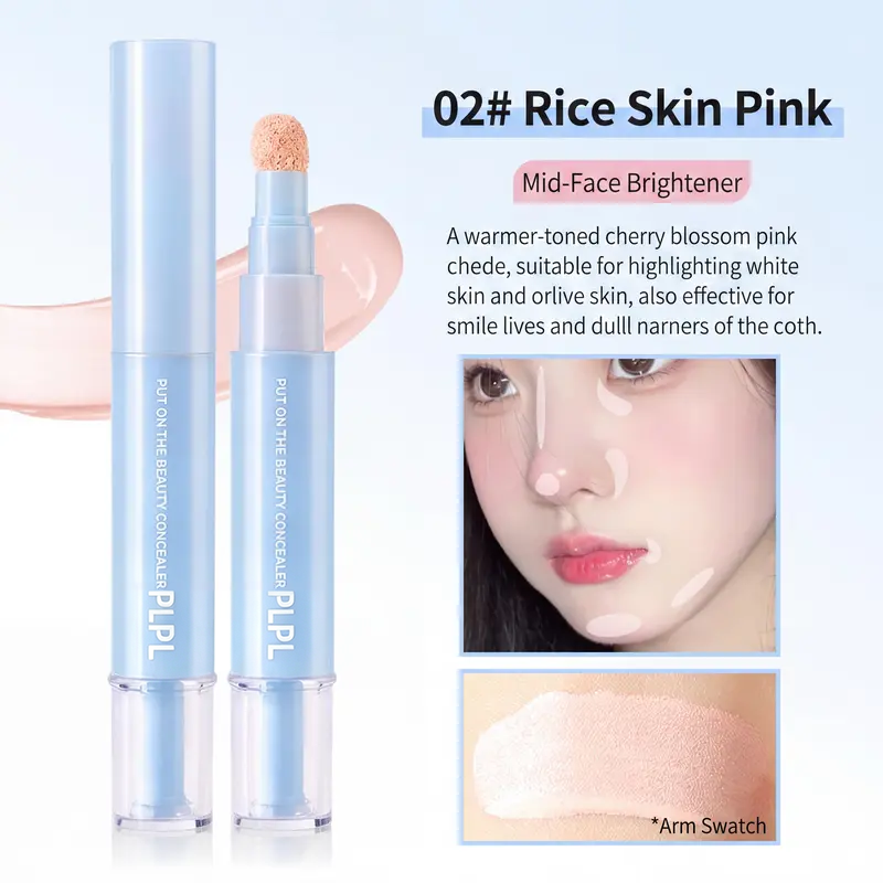 Brighten & Sculpt Concealer - Cosmetic for Facial Use, Sensitive Skin🤎