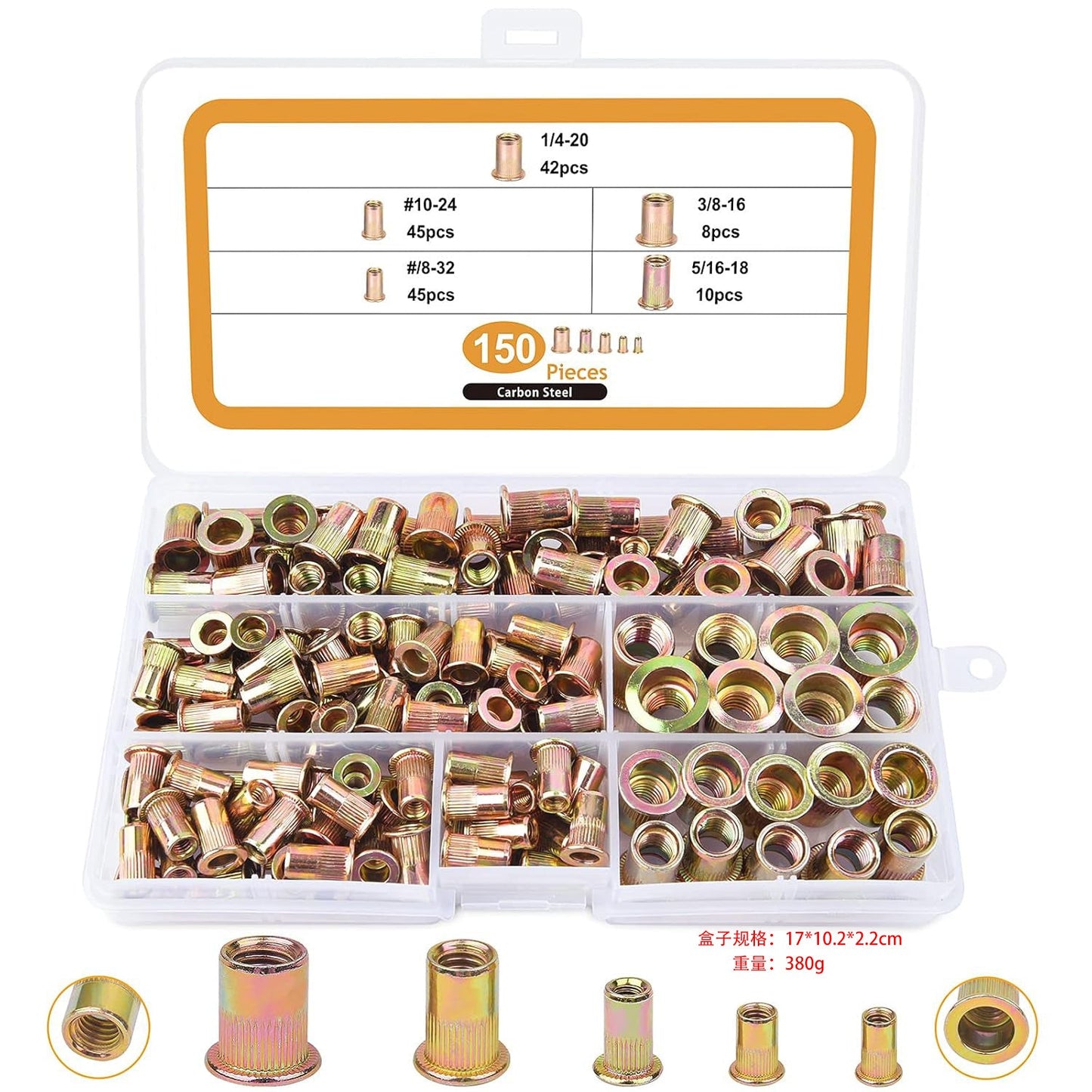 Complete M3-M8 Rivet Kit