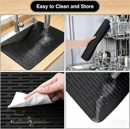 Multi-purpose silicone mat for electric hobs
