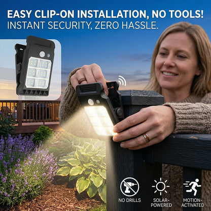☀️ Solar Clip Light