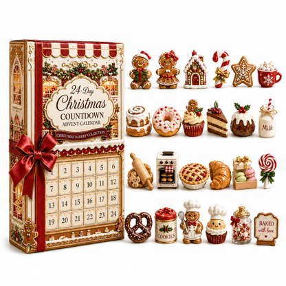 🔥Last 50pcs✨⏰ Limited anniversary edition✨24-Day Christmas Countdown Advent Calendar – Christmas Baking Collection