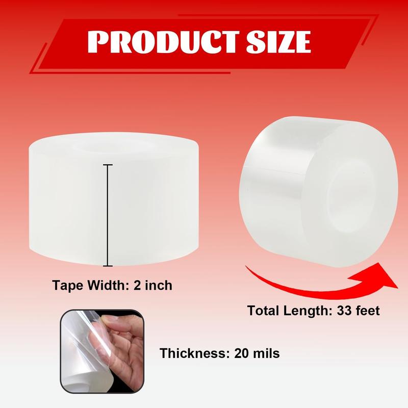 Self-Adhesive Silicone Waterproof Tape (2inx33ft) - High-Temperature Resistant ✨