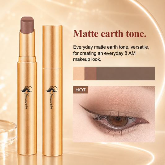 3 in 1 Easy Eyeshadow Stick for Beginners Waterproof Longwear Shimmer Makeup Set