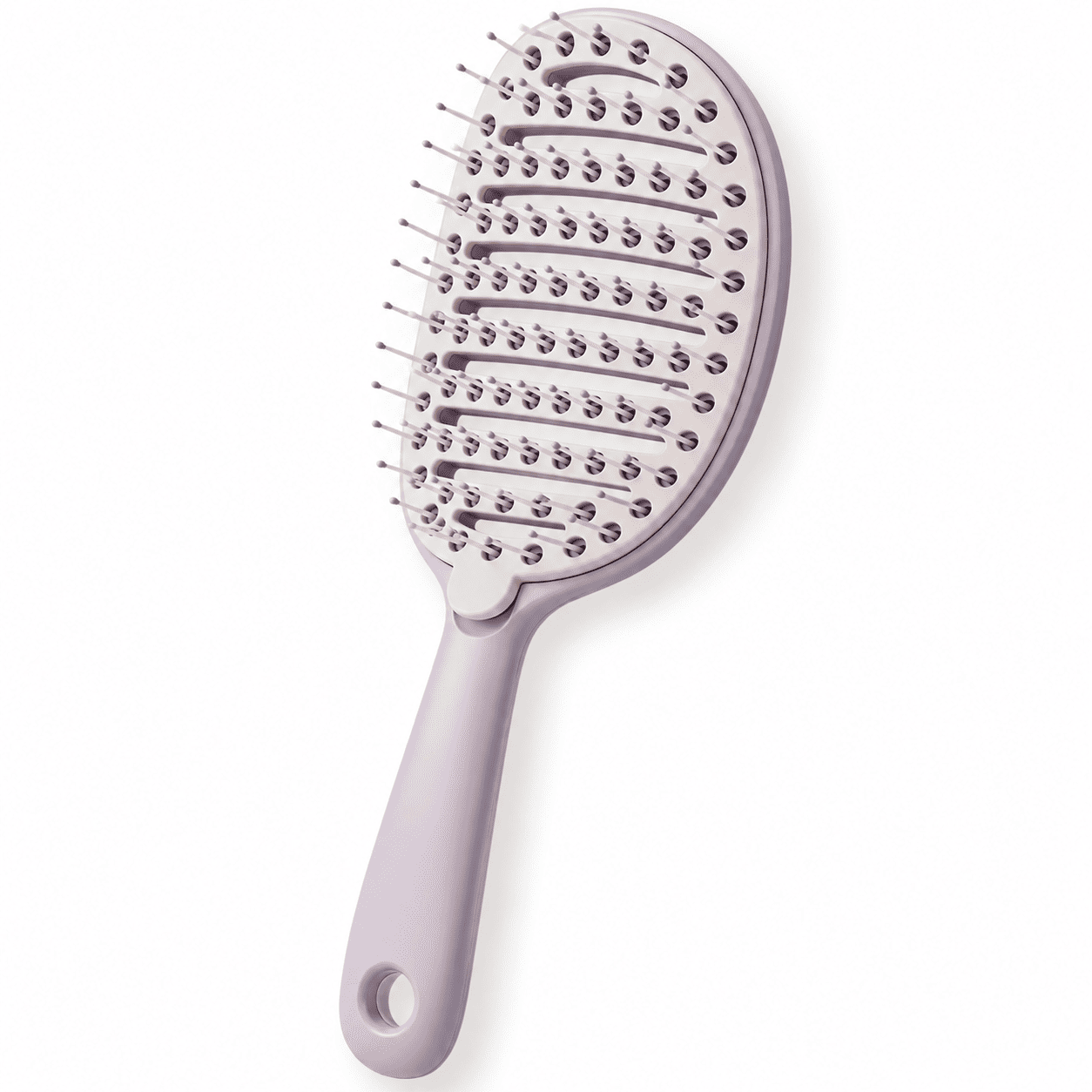 Stop Brushing Yesterday's Dirt Back Into Your Hair — Self-Cleaning Hair Brush