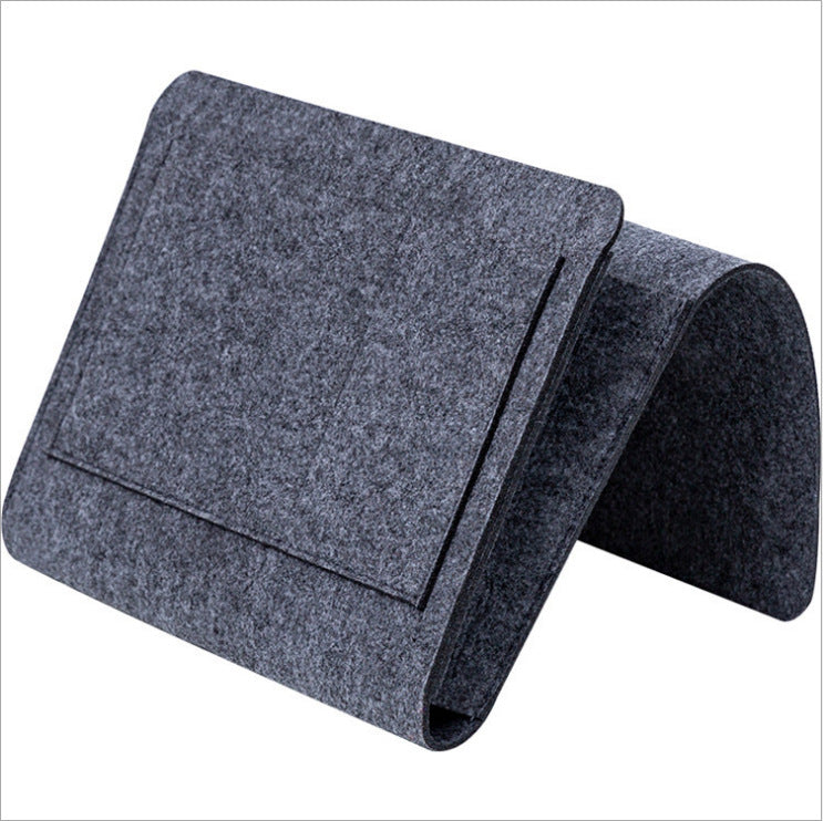 Bedside Caddy, 5 Pockets Felt Bedside Storage Organizer, Hanging Storage Organizer🛏️