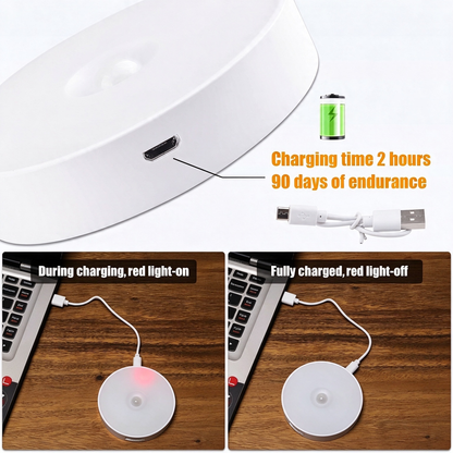 6 Pcs Motion Sensor Light, Rechargeable Night Light 💡