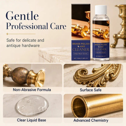 ✨ Brass & Copper Polish Cleaner – Tarnish & Oxidation Care