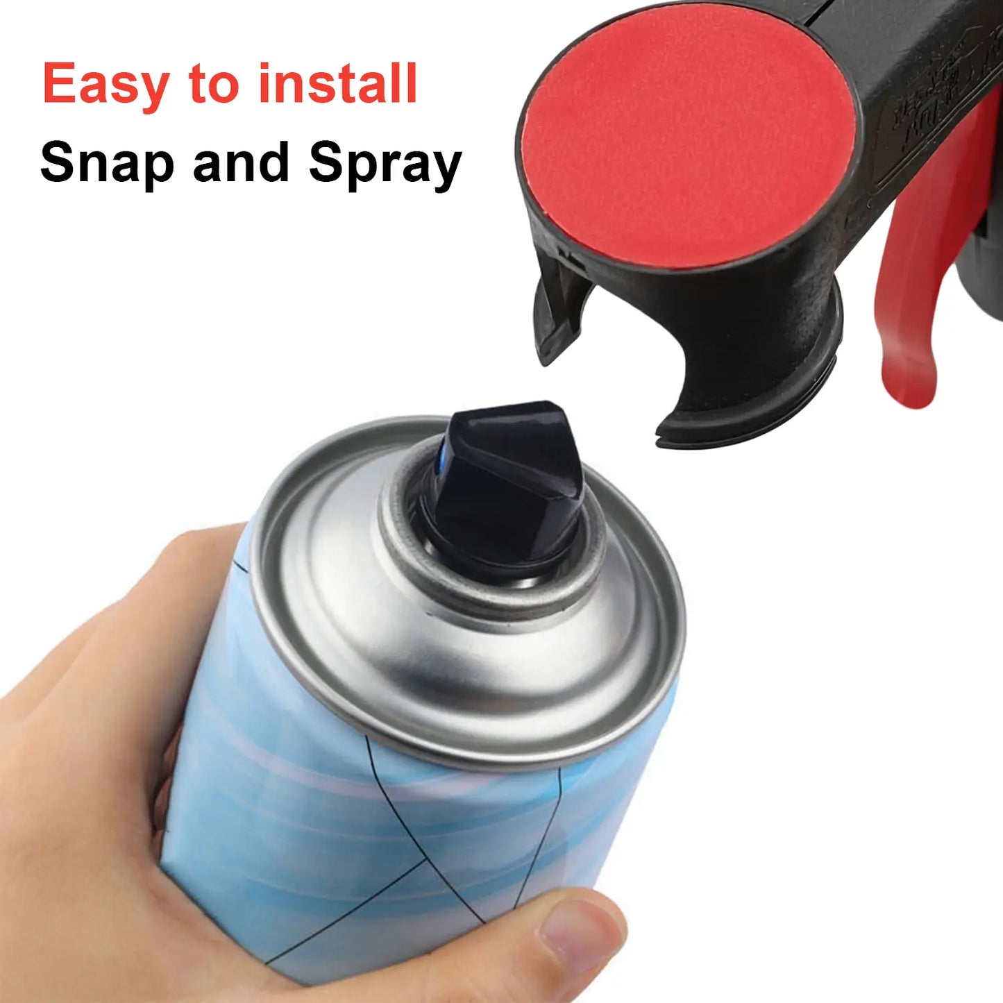 Ergonomic Aerosol Spray Can Trigger Handle - Durable Grip, One-Hand Use