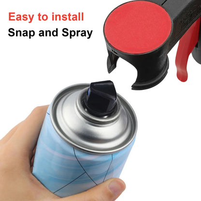 Ergonomic Aerosol Spray Can Trigger Handle - Durable Grip, One-Hand Use