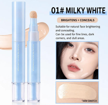 ✨ 2-in-1 Foundation & Concealer Pen – Smooth Buildable Coverage