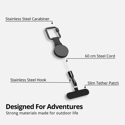 Adjustable Anti-Theft Phone Tether