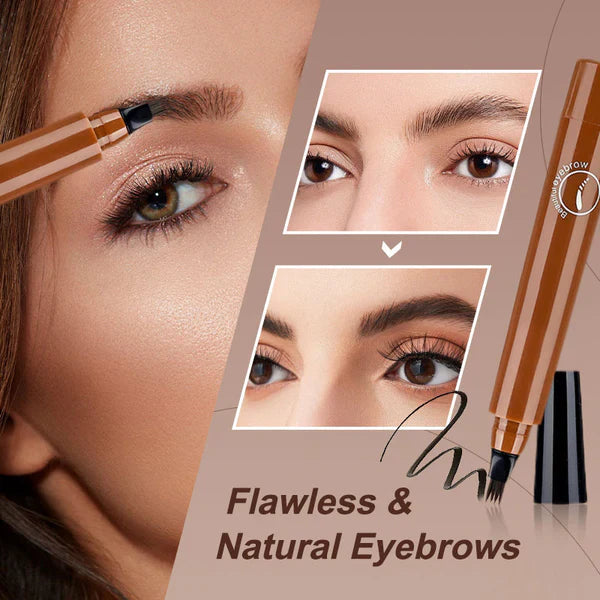 BUY 1 FREE 1🎁Waterproof Four-tip Beard and Eyebrow Pen✨