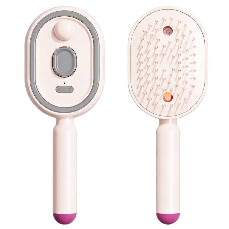 🔥Last Day 50% OFF Electric Mist-Spraying Massage Cushion Brush