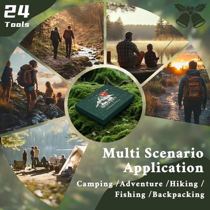 Survival Kit Advent Calendar: 24 Real Tools, 1 Complete Kit by Christmas