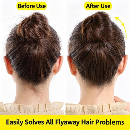 U Shape Hair Finishing Fixer Comb, Stretchable Wavy Hair Styling Pins 🖤