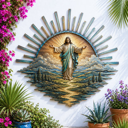 ✝️ Jesus Metal Wall Art