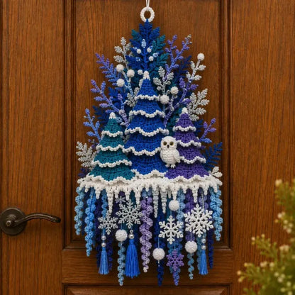 🔥🧶 DIY Seasonal 3D Crochet Door Hanger Kit Collection | Coordinated Yarn, Filling, Accessories & Step-by-Step Instructions Included 💕