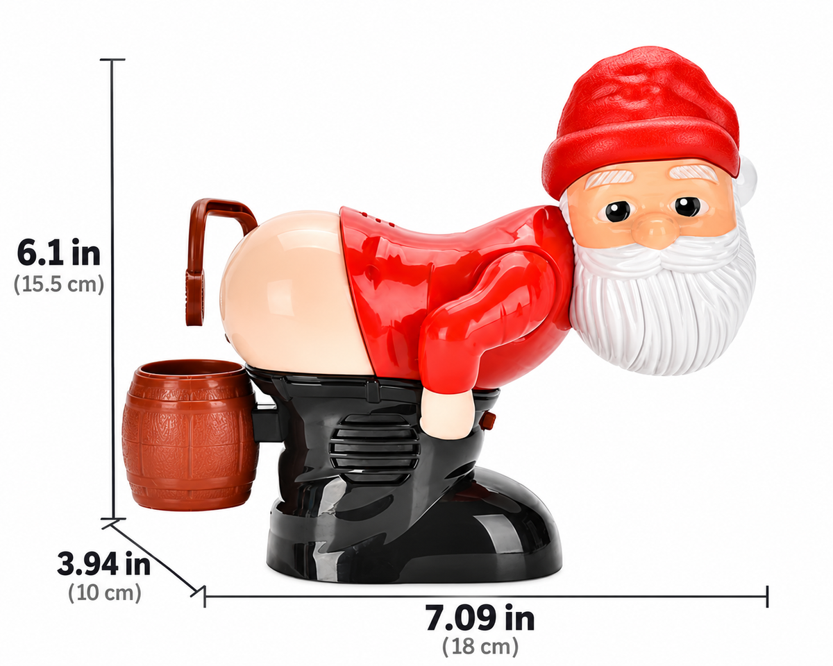 🔥Christmas Sale 50% OFF🎅 Farting Santa Bubble Machine💨 Funny Holiday Party Toy & Gift🎁
