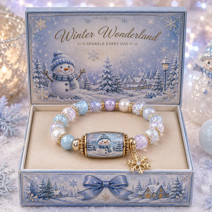 🎄 Limited Edition Christmas Story Beaded Bracelet Set | Holiday Gift Jewelry
