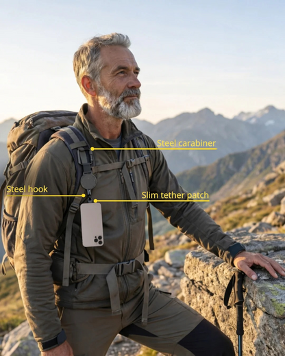 Adjustable Anti-Theft Phone Tether
