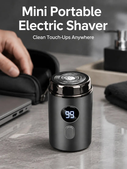 🔥 Hot Sale Mini Portable Electric Shaver for Men & Women – USB Rechargeable Waterproof Razor