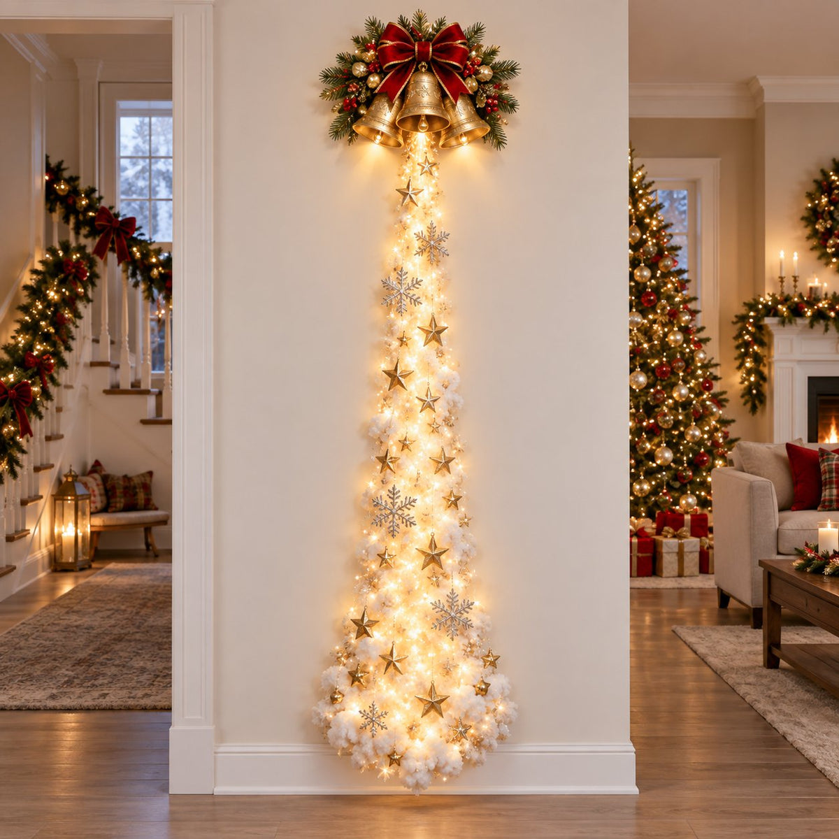 🏠✨Christmas Magic Trail Wall Light - A Little Christmas Magic, Right on Your Wall✨