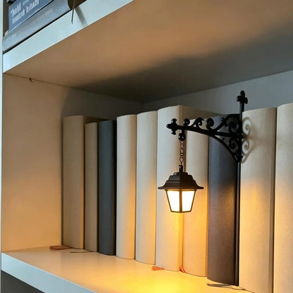 Library Lantern-Decorative Bookshelf Lighting, MiniatureHanging Shelf Lampdeng🏮