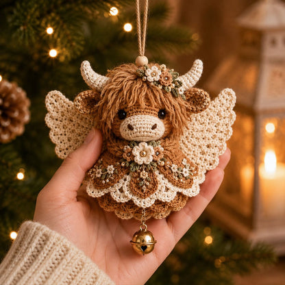 🔥 HOT SALE - 🪽 Animal Angel Crochet Ornament DIY Kit