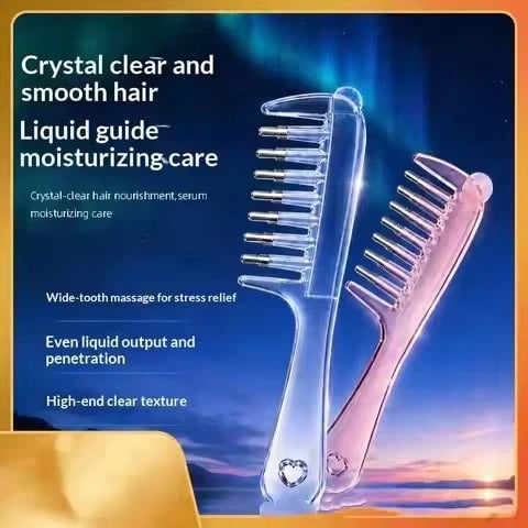 7 Teeths Scalp Oil Applicator Comb