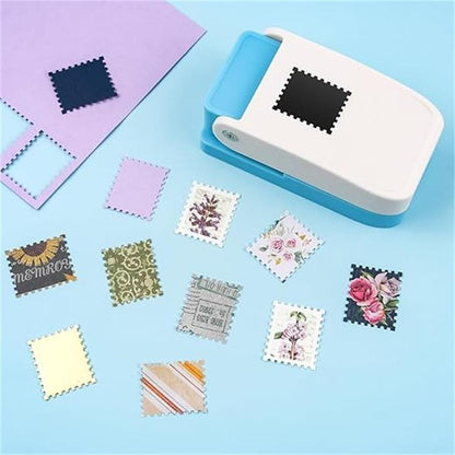 ✨3D Stamp Shape Punch– Ideal for Scrapbooking, Journals, Paper Crafts, DIY Projects & Cardstock