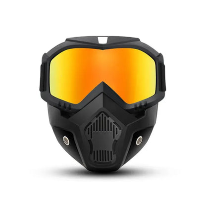 🛠️Detachable Full Face Goggle Mask