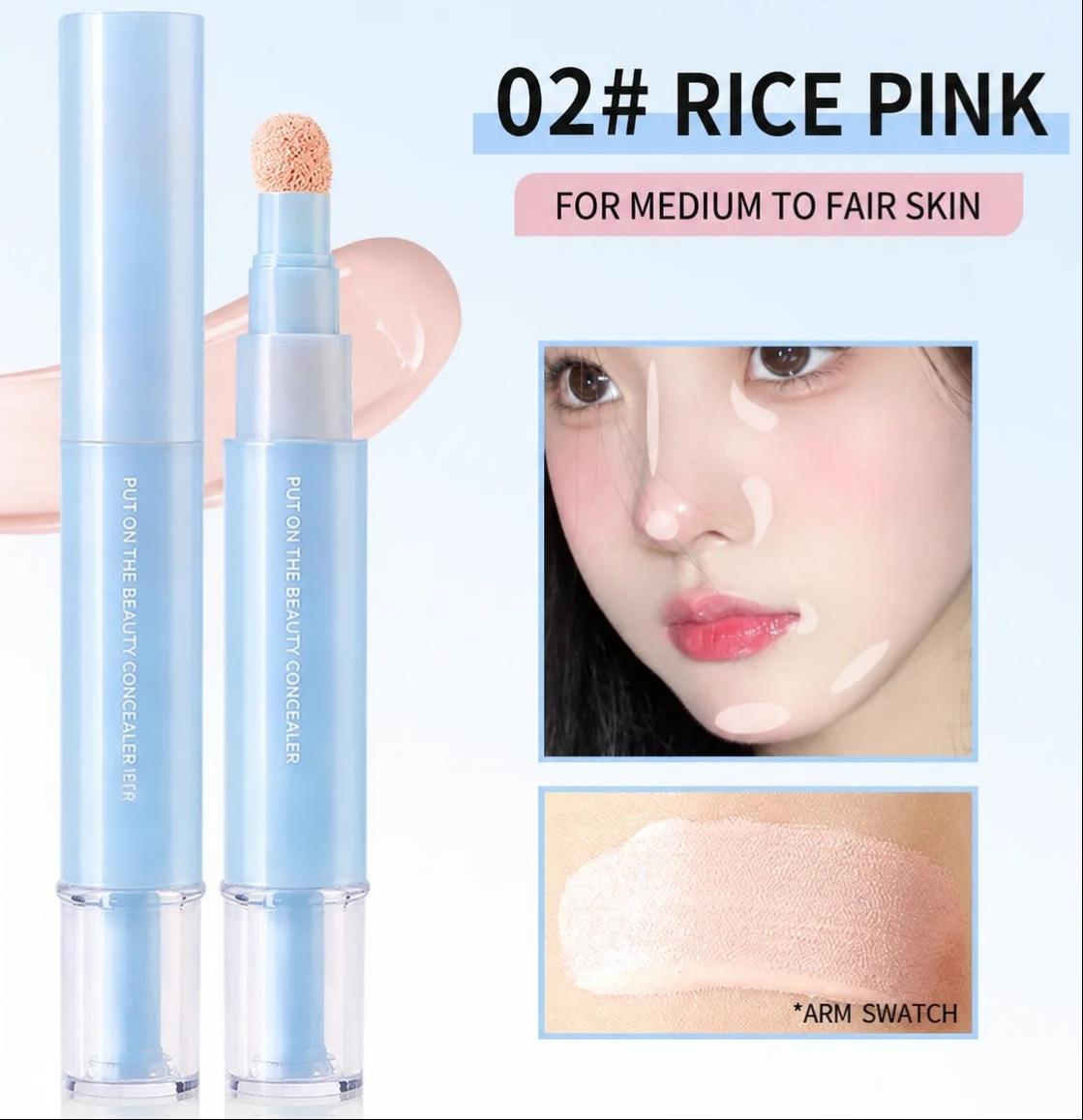 ✨ 2-in-1 Foundation & Concealer Pen – Smooth Buildable Coverage